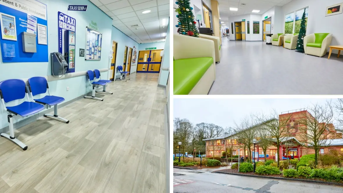 Ormskirk Hospital, Two Years On Forbo Flooring Systems